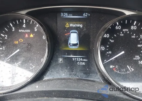 2016 Nissan Rogue S z USA, uszkodzony, nr VIN KNMAT2MV6GP641135